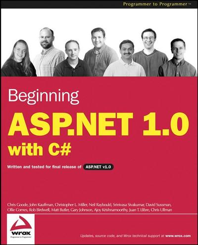 Beginning ASP.NET 1.0 with C#