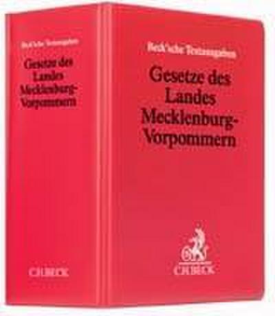 Gesetze des Landes Mecklenburg-Vorpommern (ohne Fortsetzungsnotierung). Inkl. 79. Ergänzungslieferung