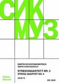 Streichquartett  Nr.3 op.73für Streichquartett