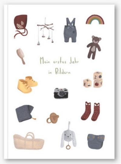 Babybuch - Mein erstes Jahr in Bildern