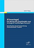 Klimasiegel: Ein Beitrag des Einzelhandels zum str
