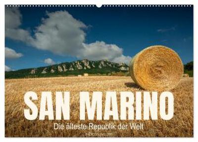 San Marino Die älteste Republik der Welt (Wandkalender 2026 DIN A2 quer), CALVENDO Monatskalender