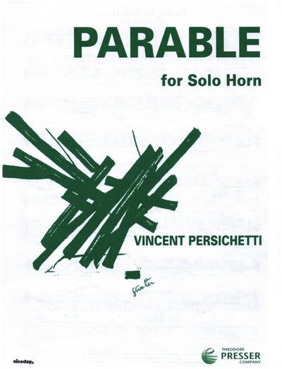 Parable op.120for horn