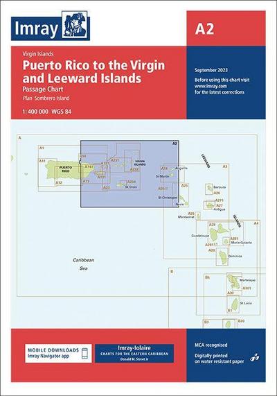 A2 Puerto Rico to the Virgin and Leeward Islands