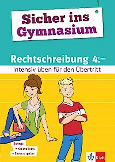 Klett Sicher ins Gymnasium Rechtschreibung 4. Klasse