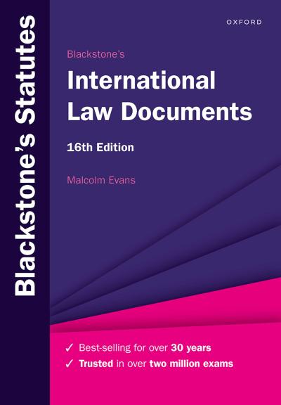 Blackstone’s International Law Documents