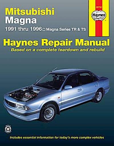 Mitsubishi Magna (91-96) Haynes Repair Manual (AUS)