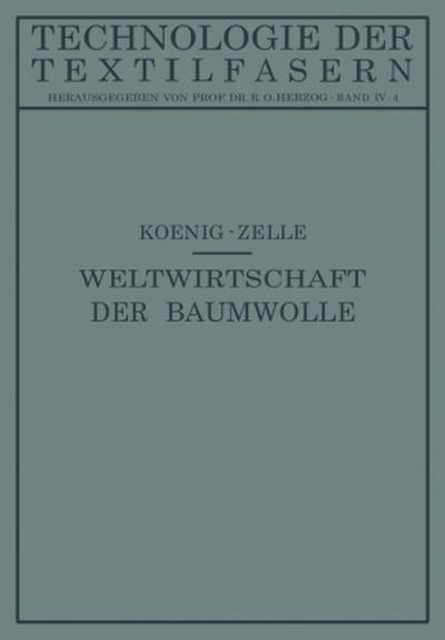 Die Weltwirtschaft der Baumwolle