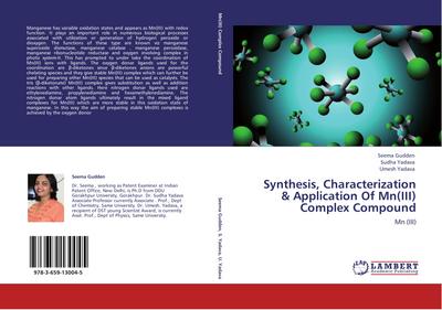 Synthesis, Characterization & Application Of Mn(III) Complex Compound