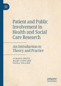 Patient and Public Involvement in Health and Socia