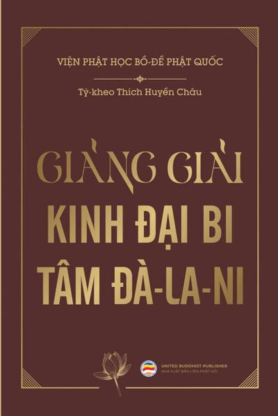Gi¿ng gi¿i Kinh ¿¿i Bi Tâm ¿à-la-ni