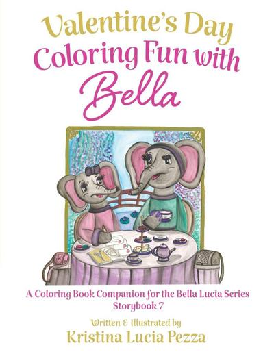 Valentine’s Day Coloring Fun with Bella