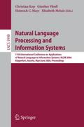Natural Language Processing and Information System