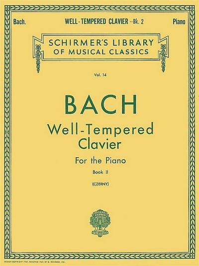 Well Tempered Clavier - Book 2