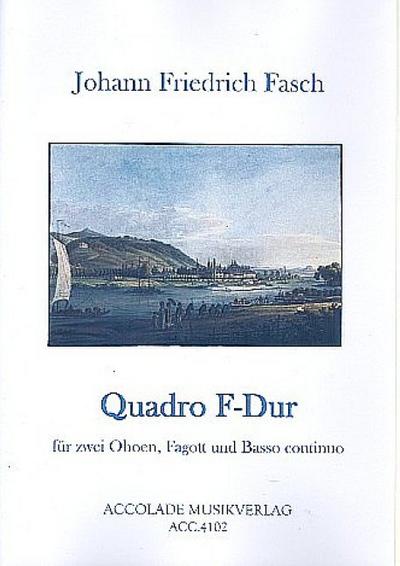 Quadro F-Dur FWV N:F2für 2 Oboen, Fagott und Bc