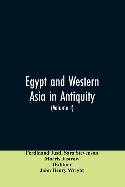 Egypt and Western Asia in Antiquity