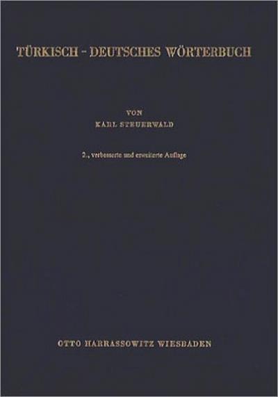 Türkisch - Deutsches Wörterbuch 