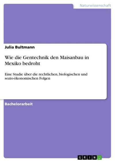 Wie die Gentechnik den Maisanbau in Mexiko bedroht - Julia Bultmann