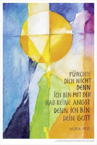 Jahreslosung 2027 Andreas Felger, Kunstdruck 40 x 60 cm