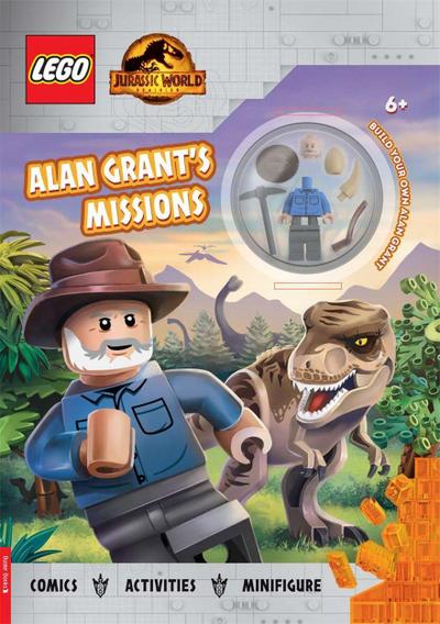 LEGO® Jurassic World(TM): Alan Grant’s Missions: Activity Book with Alan Grant minifigure