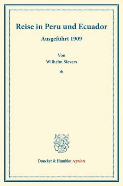 Reise in Peru und Ecuador