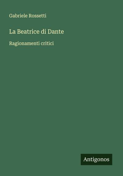 La Beatrice di Dante