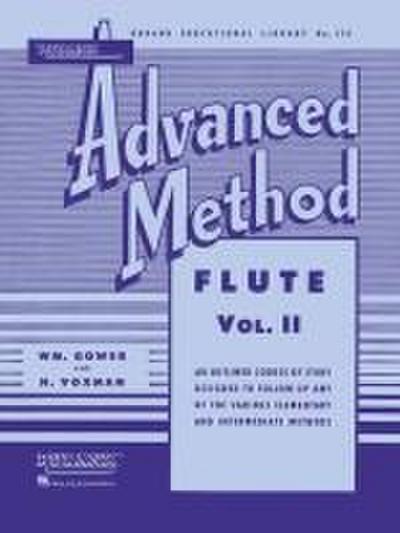 Rubank Advanced Method Flute Vol. 2 Classical Flute Technique and Studies Scales Arpeggios Duets and Solos Woodwind Instructional Book for Advanced Players Hal Leonard Sheet Music