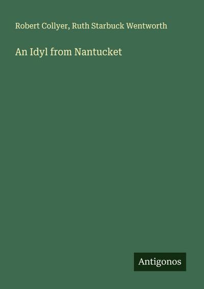 An Idyl from Nantucket