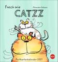 Frech wie Catzz Postkartenkalender 2027