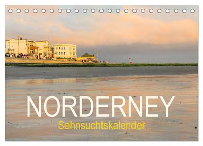 Norderney Sehnsuchtskalender (Tischkalender 2026 DIN A5 quer), CALVENDO Monatskalender