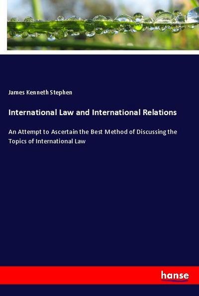 International Law and International Relations