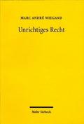 Unrichtiges Recht