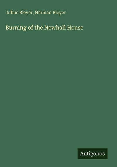 Burning of the Newhall House