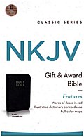 NKJV, Gift and Award Bible, Imitation Leather, Black