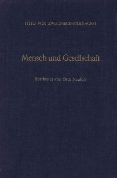 Mensch und Gesellschaft.