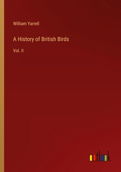 A History of British Birds