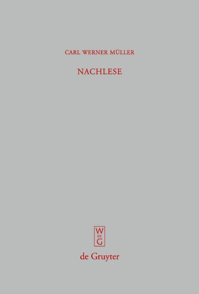 Nachlese