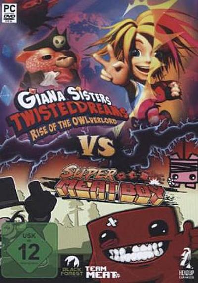 Clash of Games, Giana Sisters Twisted Dreams, Rise of the Owlerlord vs. Super Meat Boy, DVD-ROM