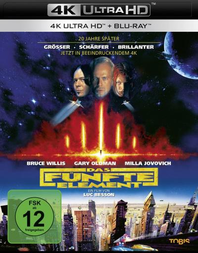 Das Fünfte Element 4K, 2 UHD-Blu-ray