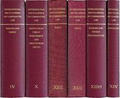 International Encyclopedia of Comparative Law, Volume XIV