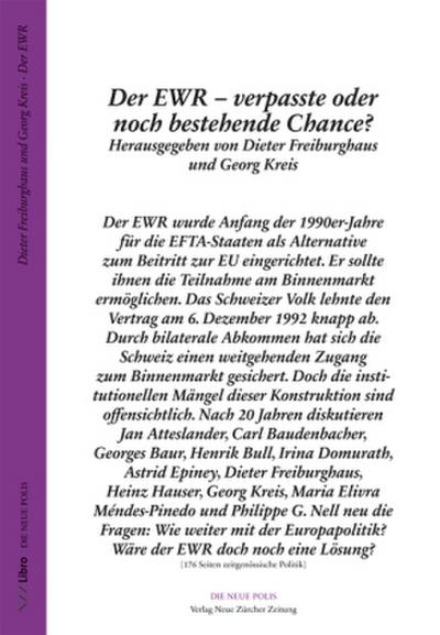 Der EWR - verpasste oder noch bestehende Chance?