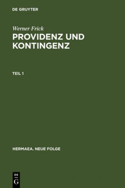 Providenz und Kontingenz
