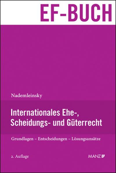 Internationales Ehe-, Scheidungs- und Güterrecht