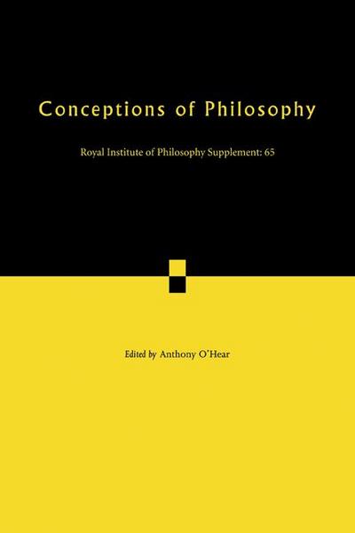 Conceptions of Philosophy
