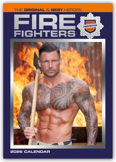 Fire Fighters - Feuerwehrmänner 2026 - A3-Posterkalender
