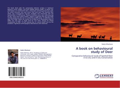 A book on behavioural study of Deer
