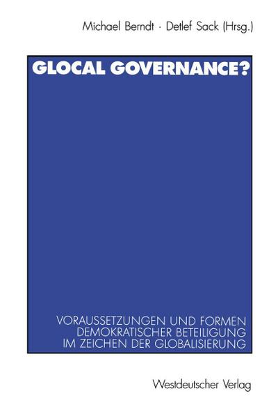 Glocal Governance?