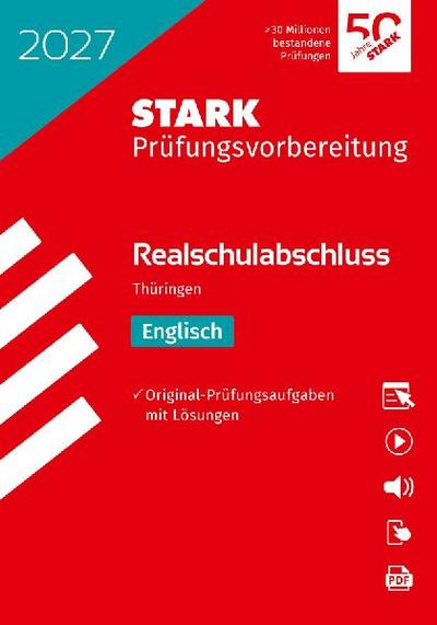 STARK Englisch - Realschulabschluss 2027 Thüringen - Prüfungsvorbereitung