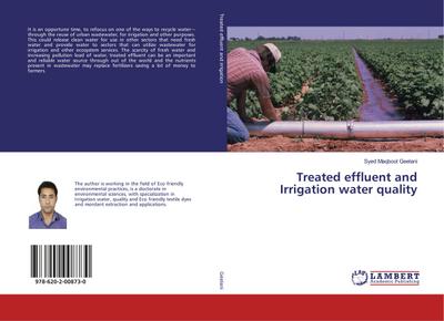 Treated effluent and Irrigation water quality