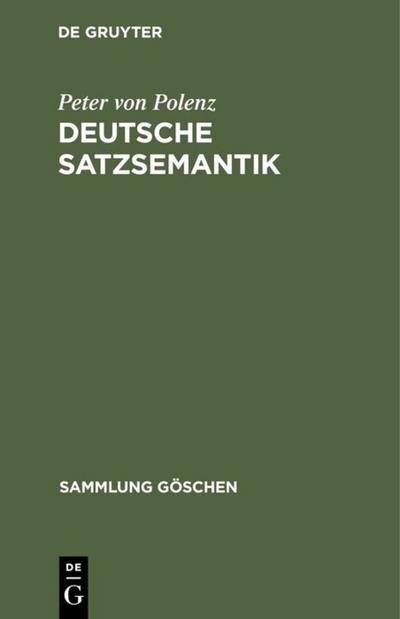 Deutsche Satzsemantik